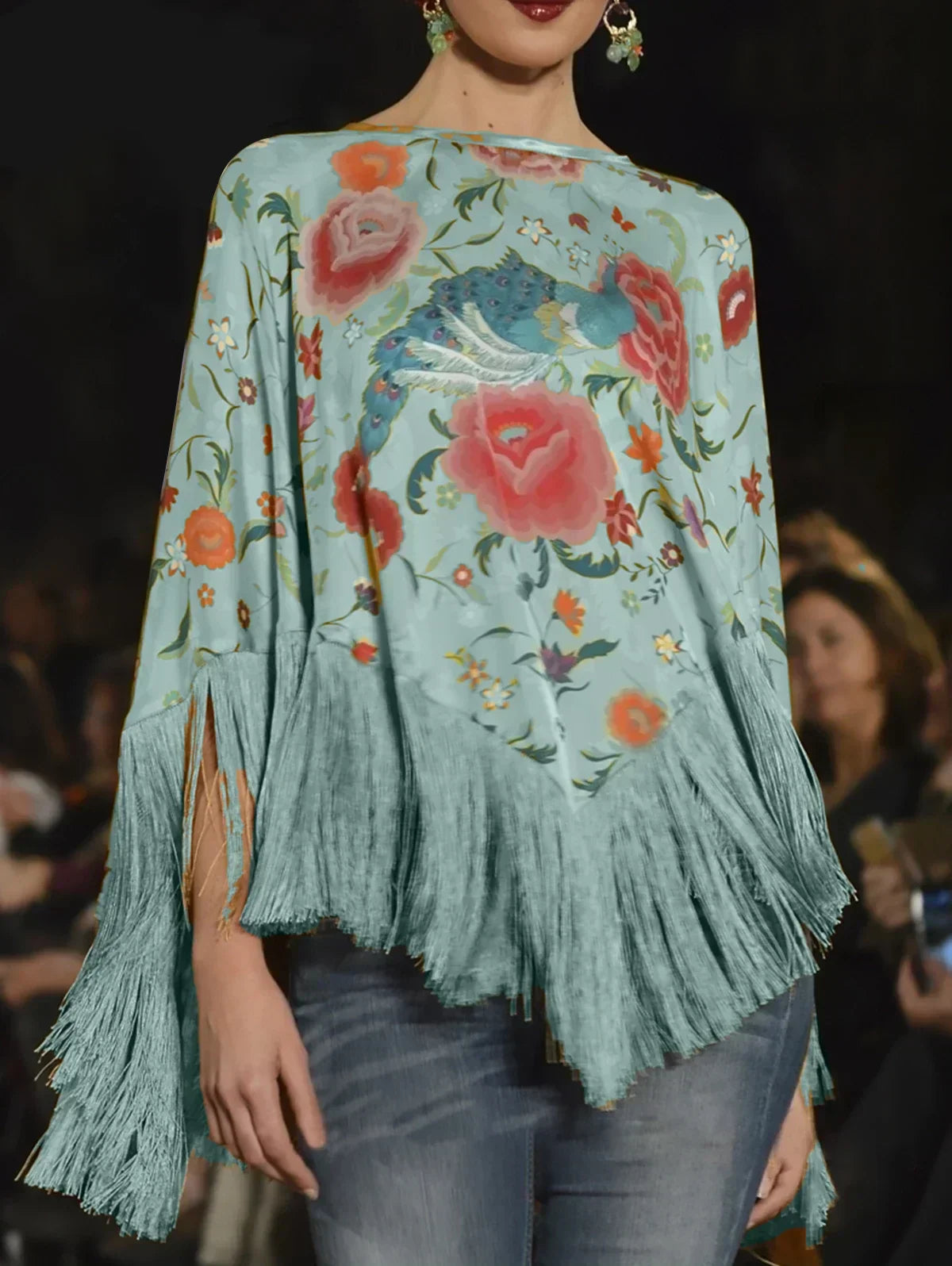 Top floreali vintage per donne - Kamila