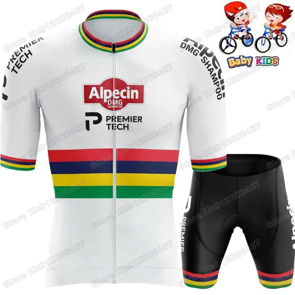 Set maglia da ciclismo per bambini – Completo traspirante con vestibilità confortevole