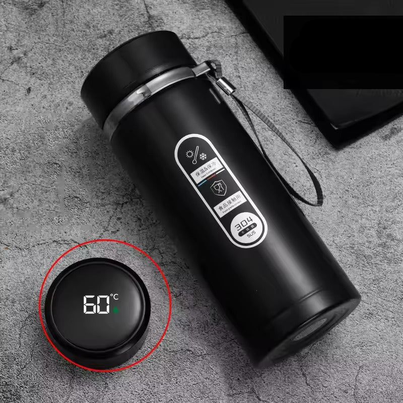 Thermos intelligente con indicatore di temperatura | Moderna e a prova di perdite