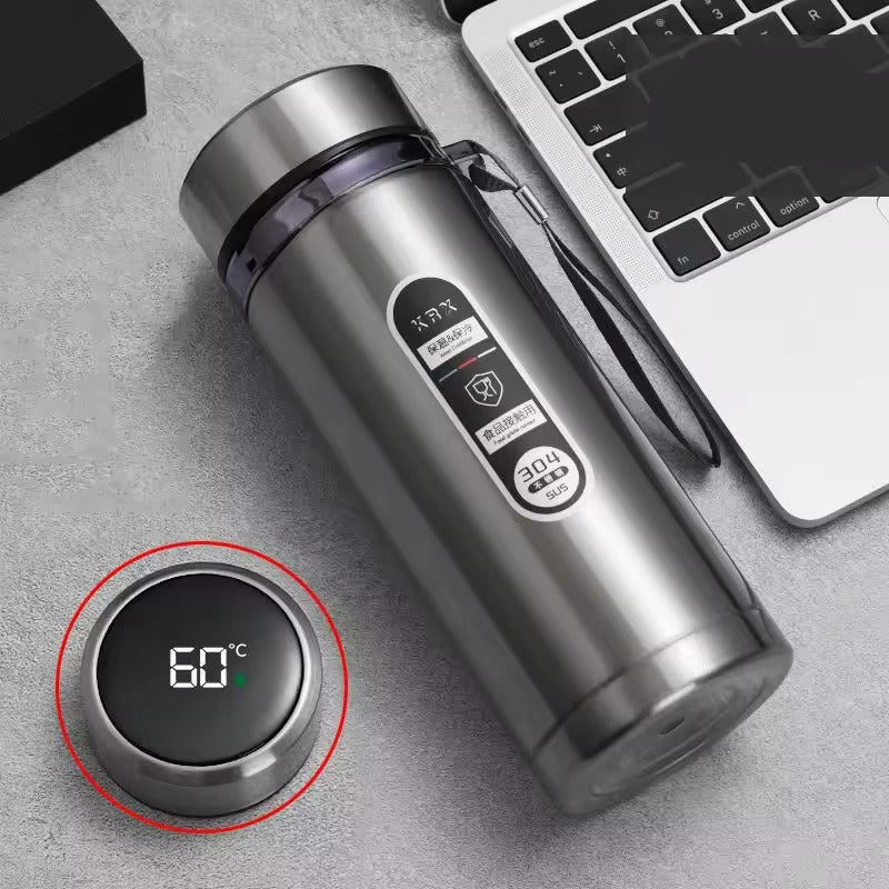 Thermos intelligente con indicatore di temperatura | Moderna e a prova di perdite