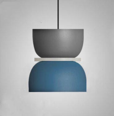 Lumora – Saturn Halo LED-Pendelleuchte mit Acrylscheibe, bunt