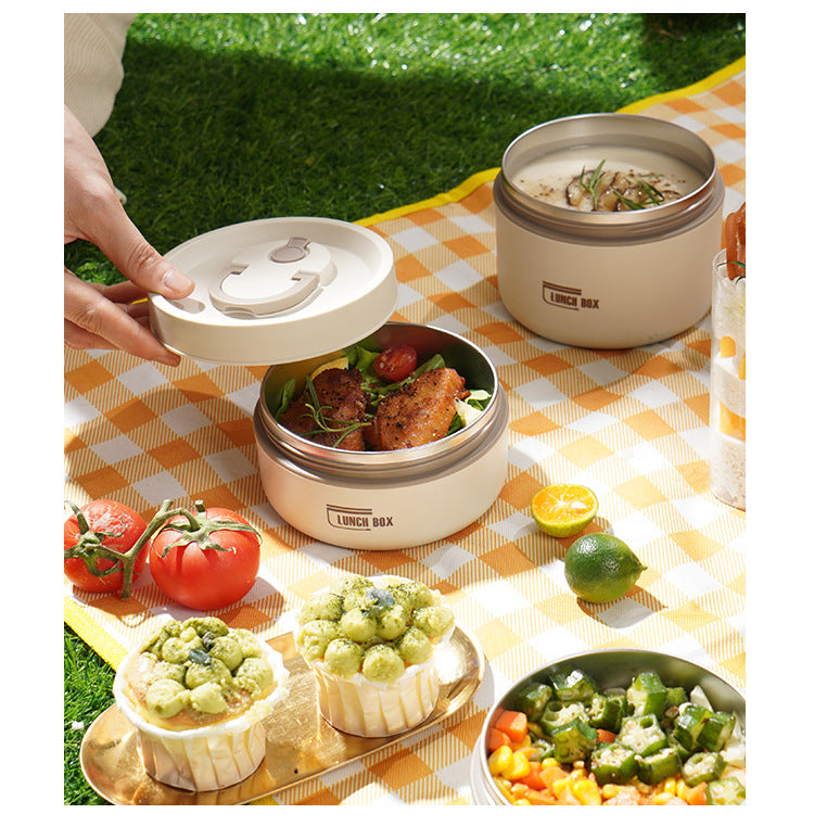 Bento – Contenant de repas isolé | Boîte à lunch thermique