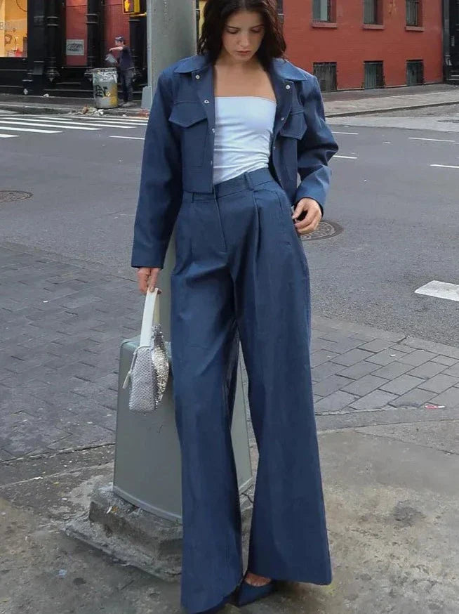 Kamilah - Elegantný streetwear set [bunda + nohavice]