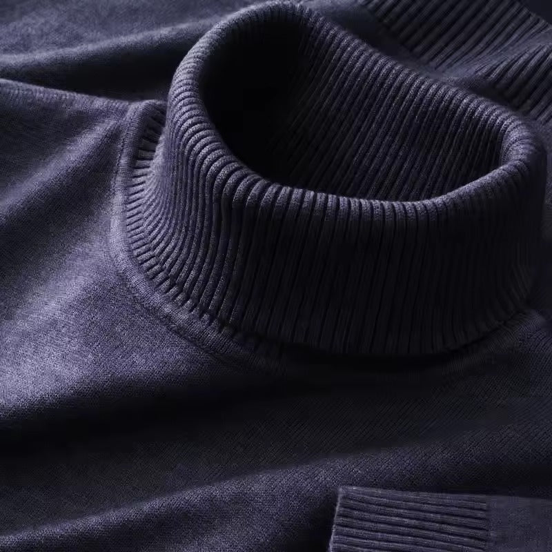 NordStyle – Pull à col roulé homme chauffant et respirant – Automne & Hiver