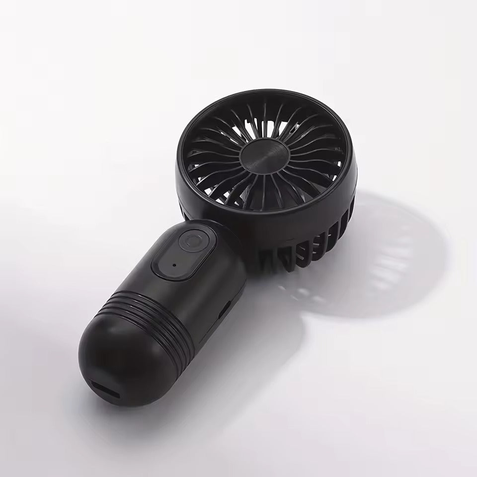 Malý ručný ventilátor – Perfektný do kancelárie, na cestovanie a na cesty