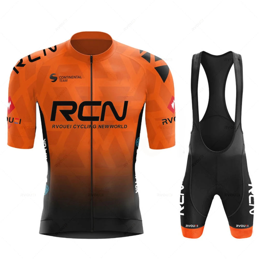 Radtrikot Set Herren – Sommer, Atmungsaktiv & Schnell Trocknend