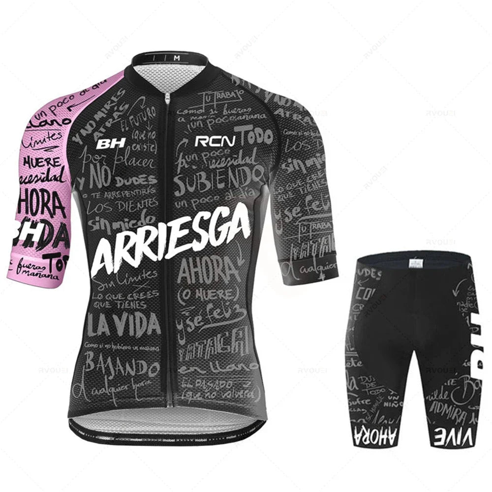 Radtrikot Set Herren – Sommer, Atmungsaktiv & Elastisches Design