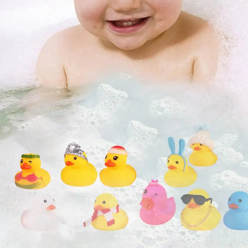 QuackJoy – Adventskalender met badeendjes van rubber met 24 ontwerpen – Kerstmis 2025