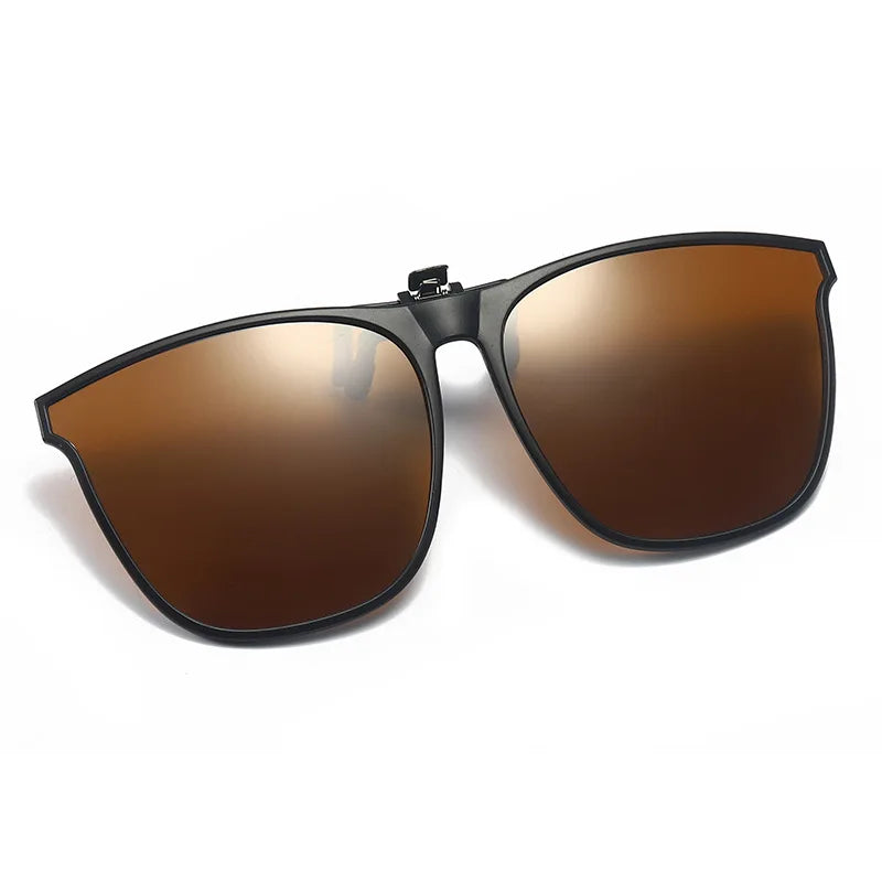 Clip-On Sonnenbrille – Polarisierte Sonnenclip-Brille mit UV400 & Klappfunktion