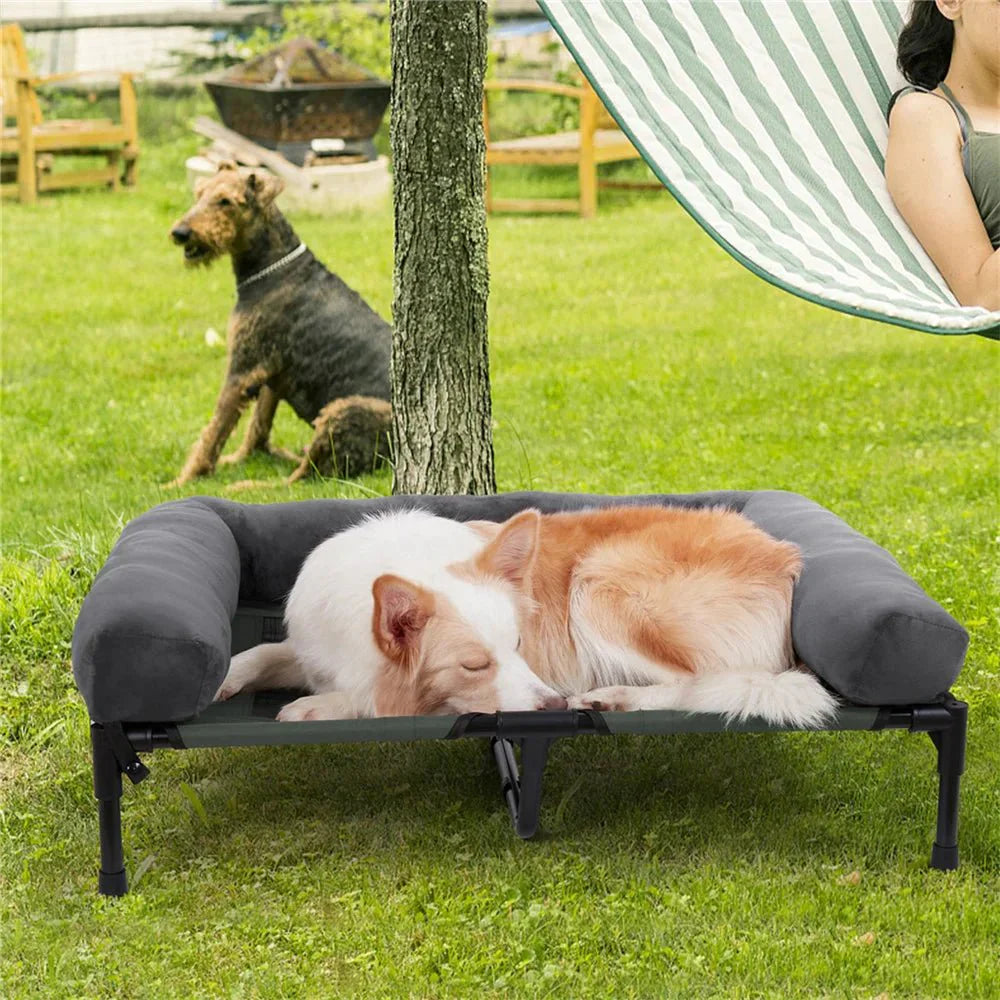 DOGHAVEN – Elevated Dog Bed for Garden & Outdoor Vestragear