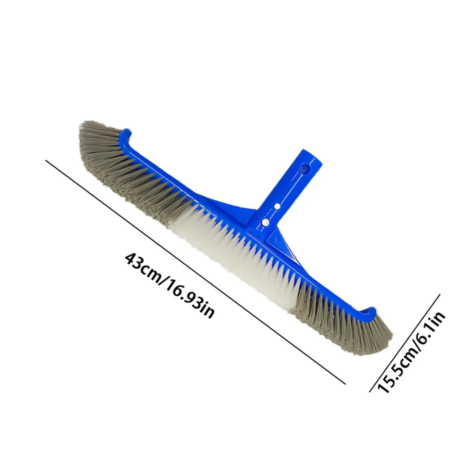 Schwimmbadbürste für gründliche Reinigung, ergonomisch, langlebig und tragbar 3
