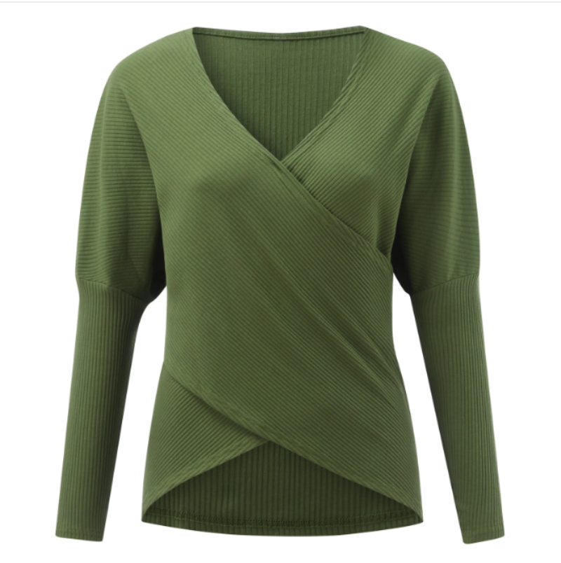Valmere – Maglione da donna con dettaglio incrociato per autunno/inverno
