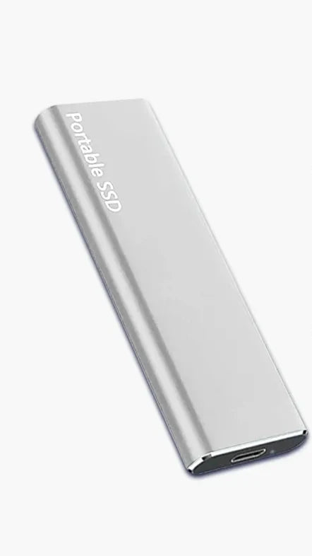 Externe Festplatte 4 TB – USB-C, Ultra Schlank & Schnelle Datenübertragung