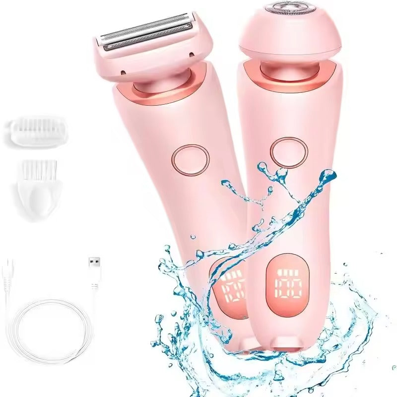 Rasoir Femme 2-en-1 – Épilation Douce et Efficace