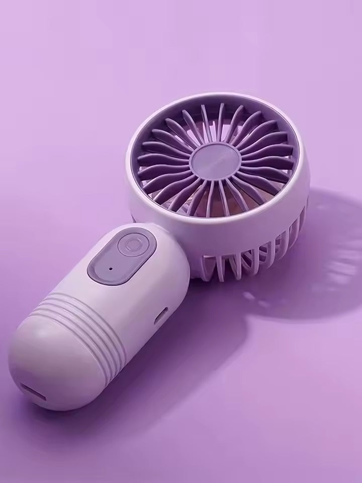 Malý ručný ventilátor – Perfektný do kancelárie, na cestovanie a na cesty
