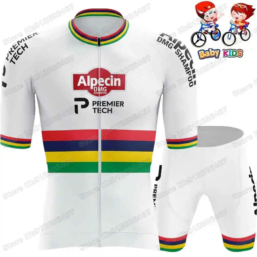 Set maglia da ciclismo per bambini – Completo traspirante con vestibilità confortevole