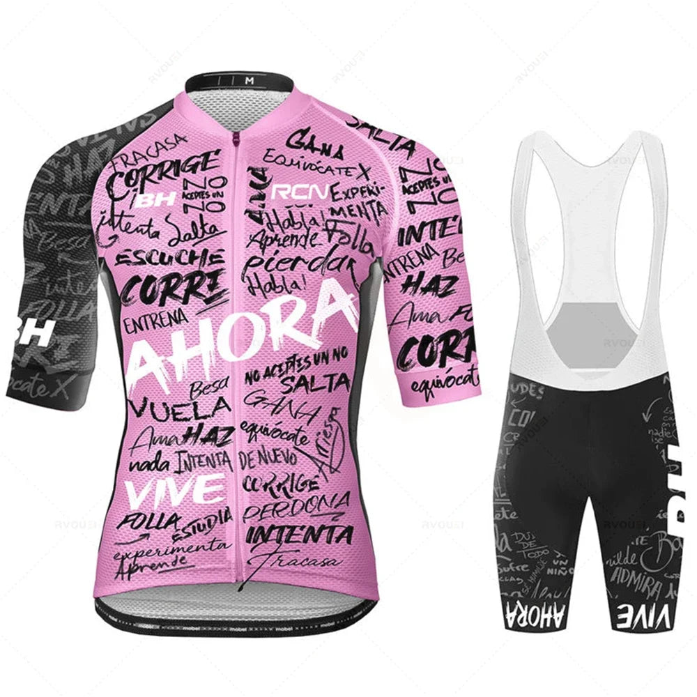 Radtrikot Set Herren – Sommer, Atmungsaktiv & Elastisches Design