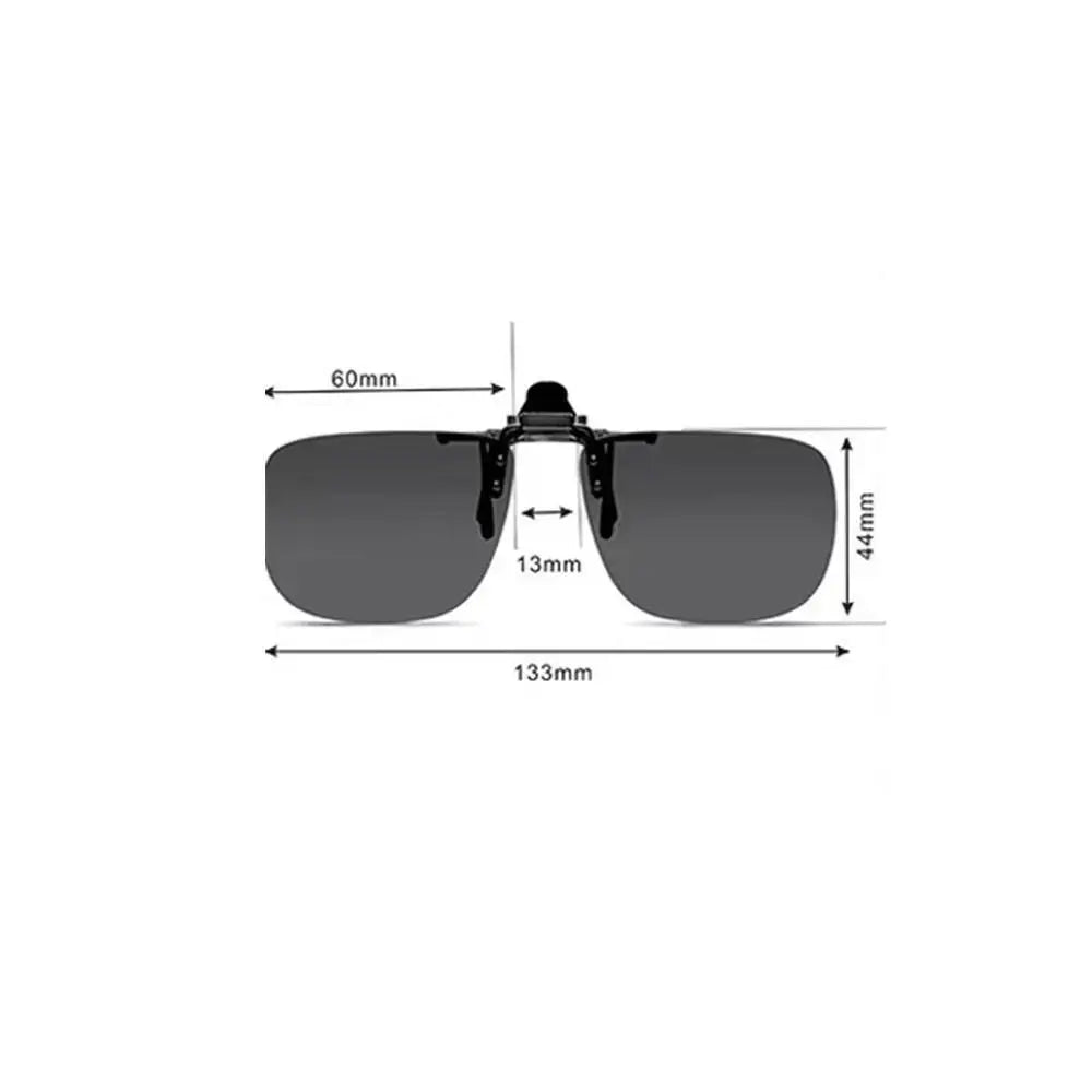 Polarisierter Sonnenclip – UV400 Schutz, Hochklappbar & Leichtes Design