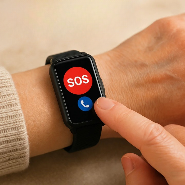Senioren-Smartwatch mit Sturzerkennung & SOS-Anruf – 4G, GPS & IP67 0