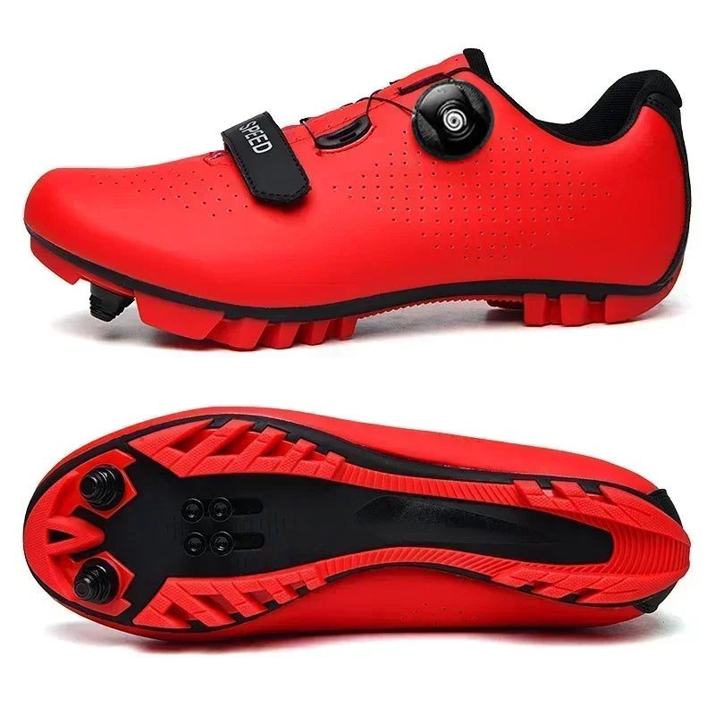 Fahrradschuhe Unisex – Atmungsaktives Design & Drehverschluss für MTB und Rennrad