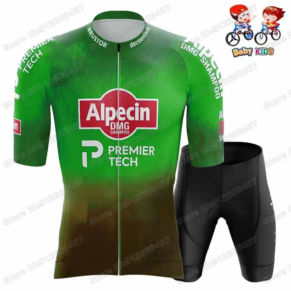 Set maglia da ciclismo per bambini – Completo traspirante con vestibilità confortevole