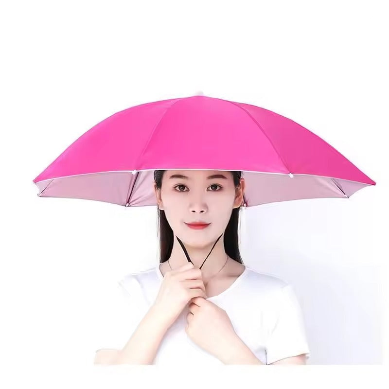 Faltbarer Sonnenhut Regenschirm | Schutz vor Sonne und Regen