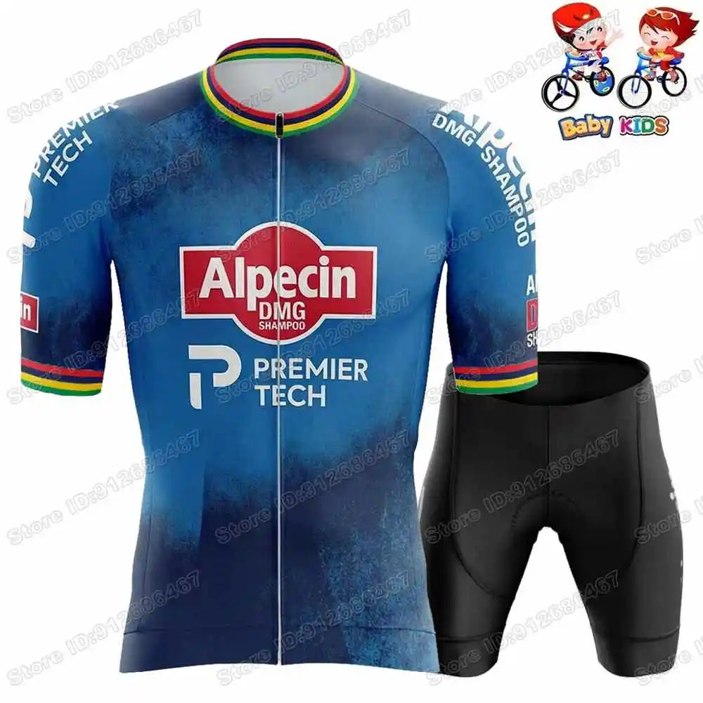 Set maglia da ciclismo per bambini – Completo traspirante con vestibilità confortevole