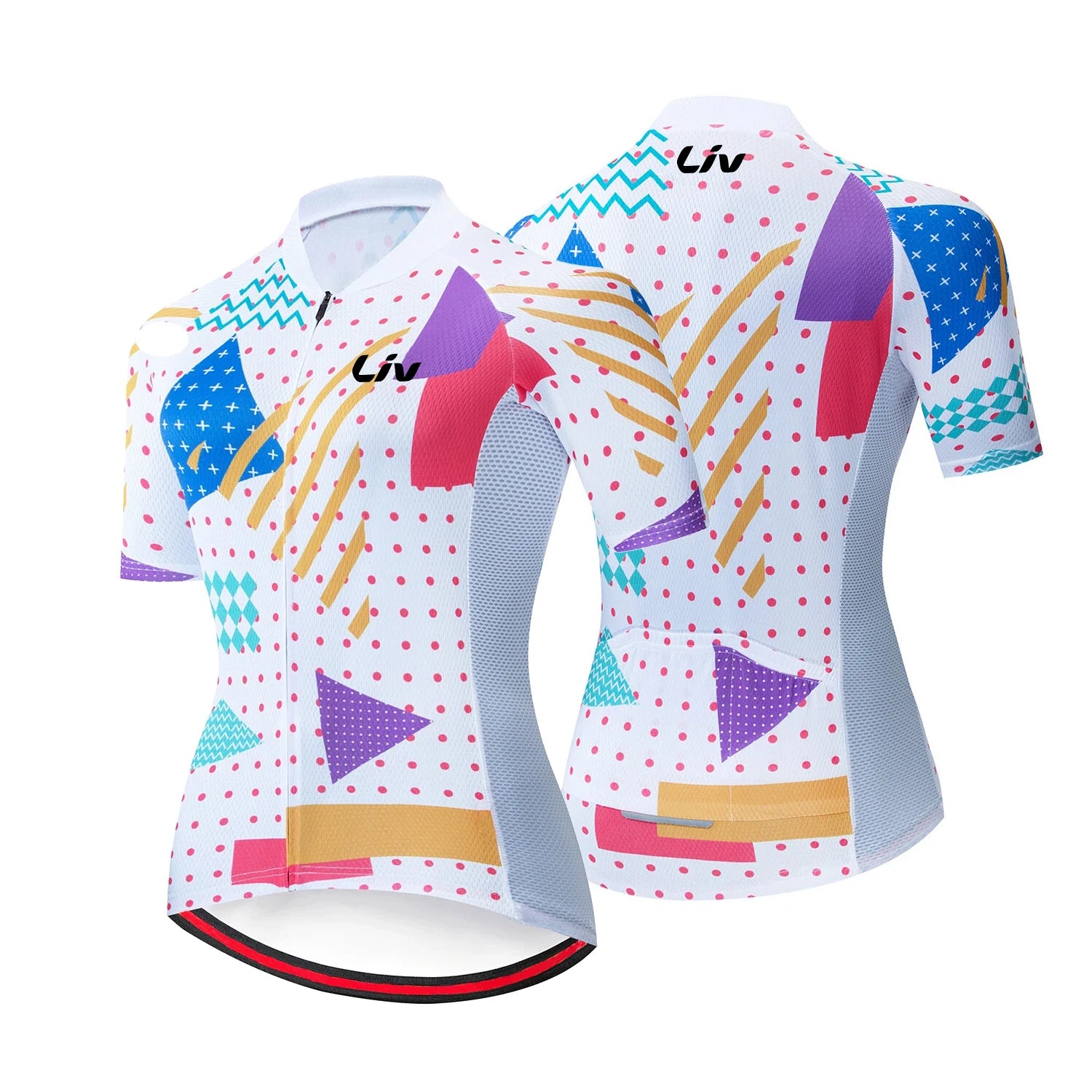 Set maglia da ciclismo donna – Design traspirante a maniche corte & materiale ad asciugatura rapida
