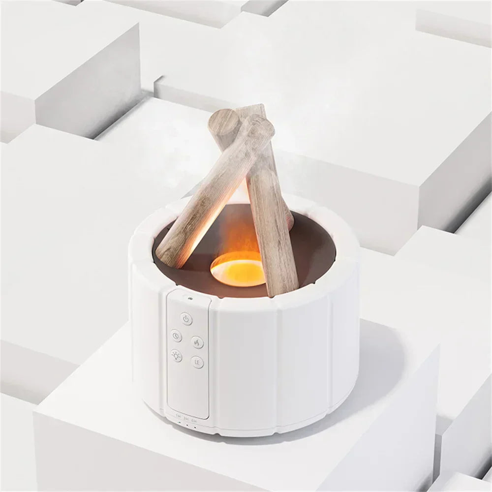 Flamme - lampe humidificateur d'air de table