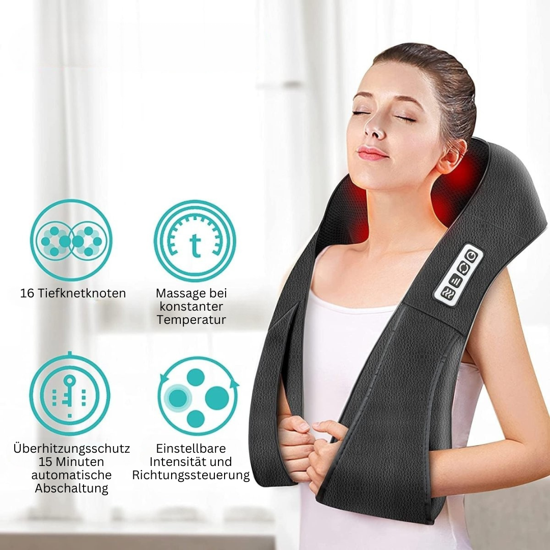 Shiatsu-Massagekissen mit Infrarot - FlowRelief 1
