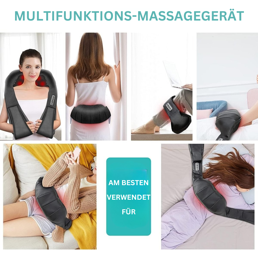 Shiatsu-Massagekissen mit Infrarot - FlowRelief 4