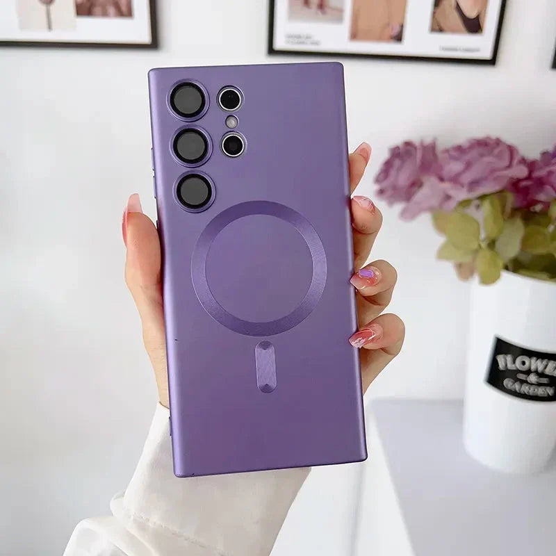 Handyhülle aus mattem Silikon für Galaxy S