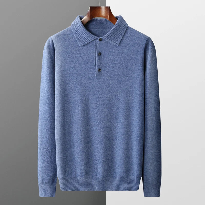 Pull en laine pure pour hommes | Chaud, classique, intemporel