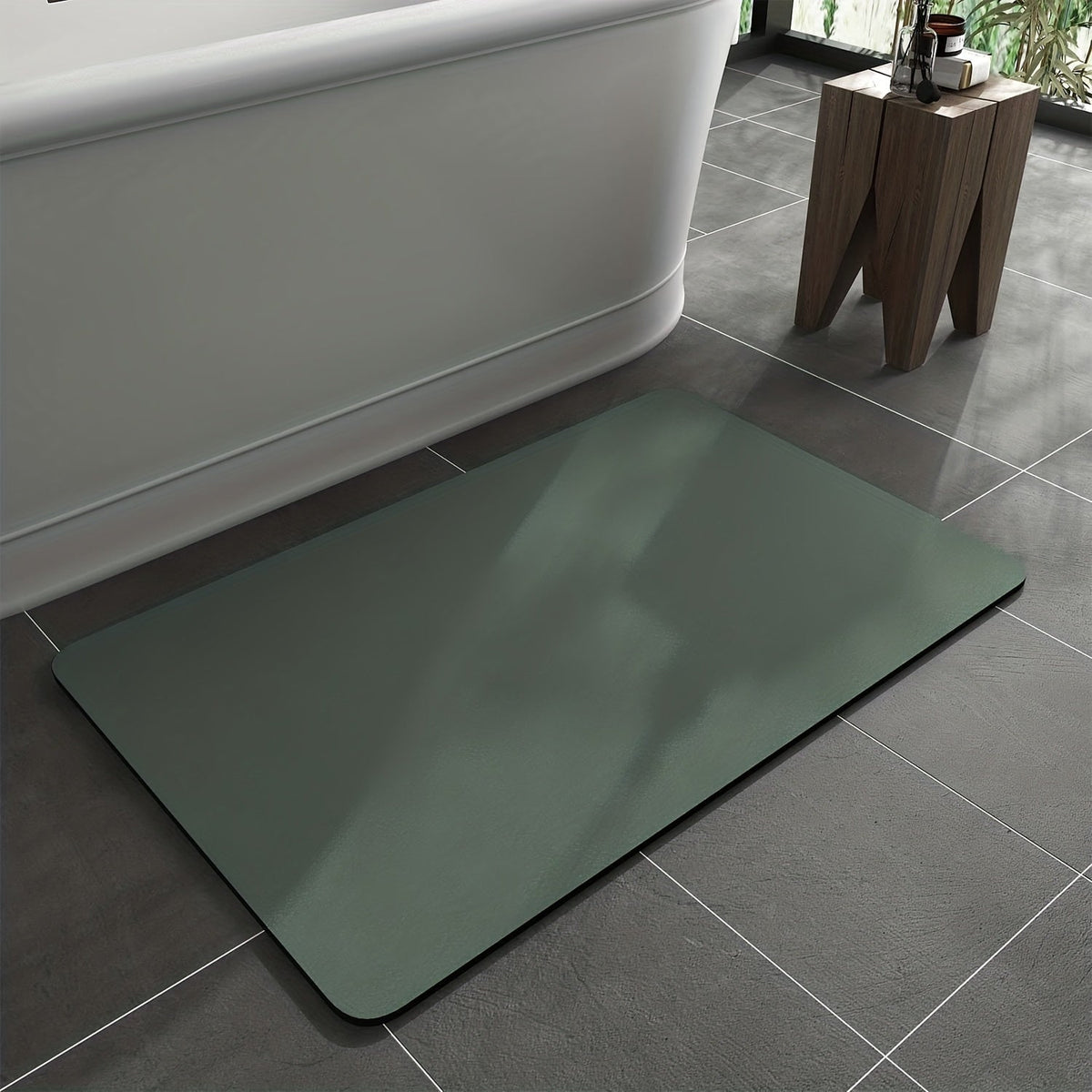 Sneldrogende Antislip Badmat – Diatomee Aarde, Ultra-Absorberend & Hygiënisch 3