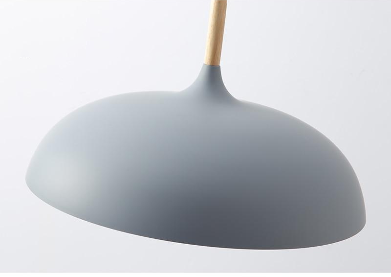 Nordylight – Lampada a sospensione Pastello Metallo & Legno – Regolabile Design Retrò