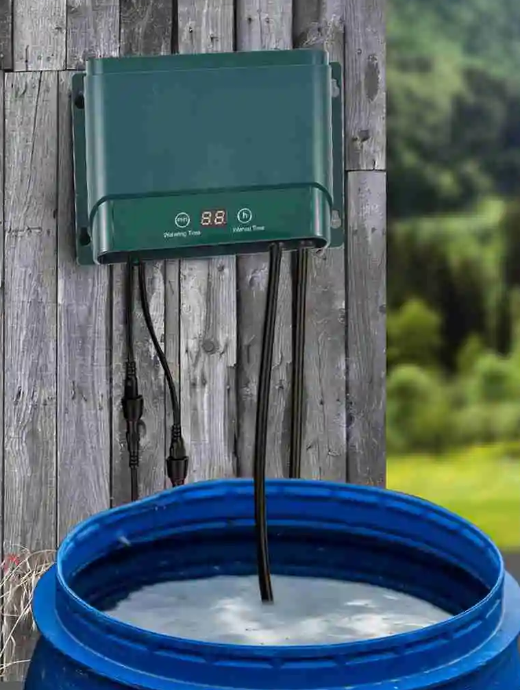 Solar-Tropfbewässerungssystem-Kit Automatisches Bewässern mit 30 Modi & 7 Timern – AquaFlow 0