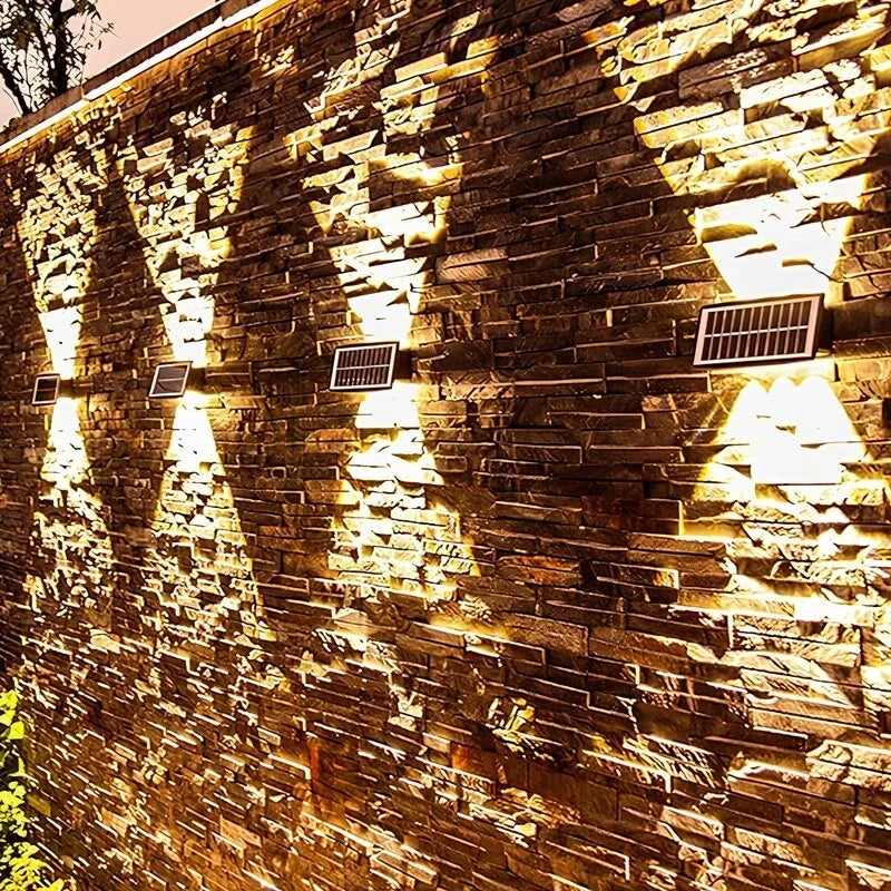 Solar Powered Wall Sconce 3