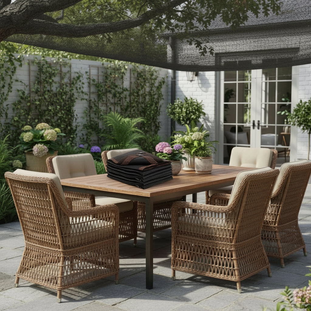 Sonnenschutznetz – 70–80 % Sonnenschutz für Gewächshaus und Garten 6