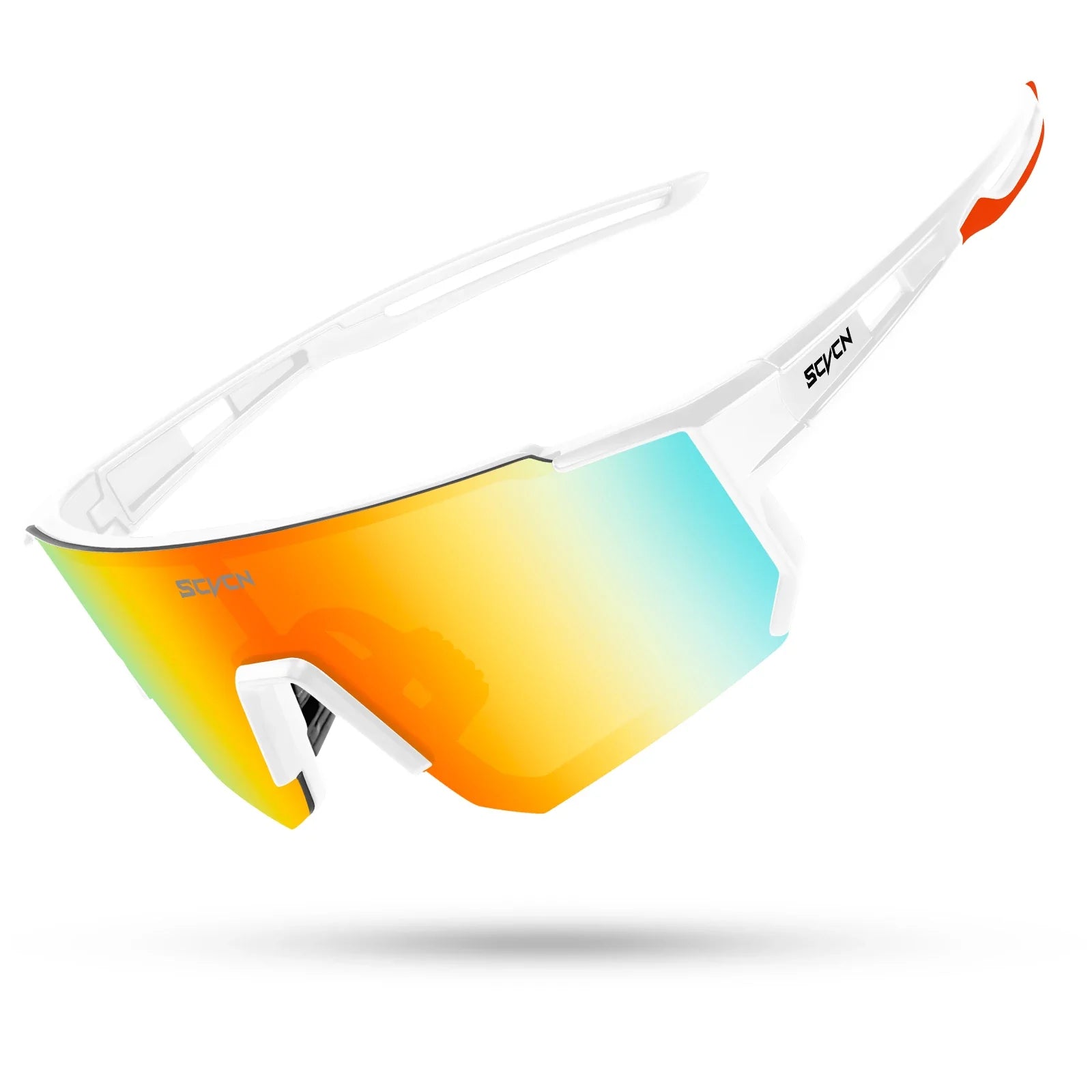 Sport zonnebril voor heren met UV400 bescherming voor outdoor activiteiten 6