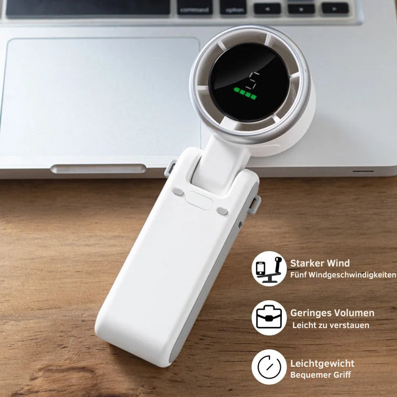 TurboFold Breeze - Kompakter Power-Ventilator für unterwegs