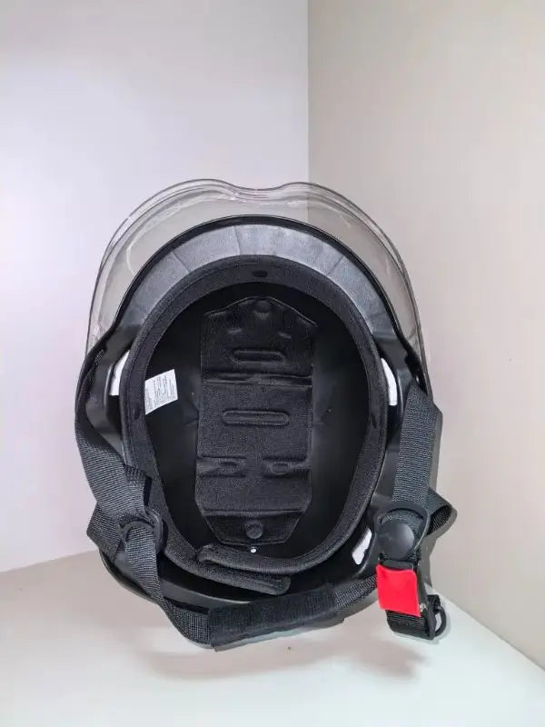 Stijlvolle Vintage Motorhelm Heren met Bril voor Stadsfietsen en E-bikes 4