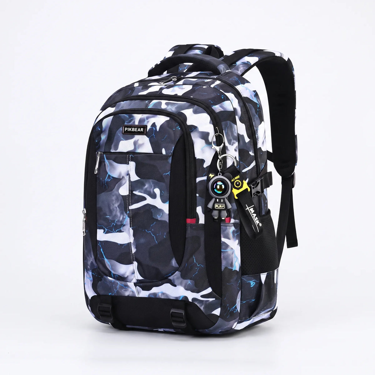 Structured Multi-Compartment School Backpack - Zenthos 0