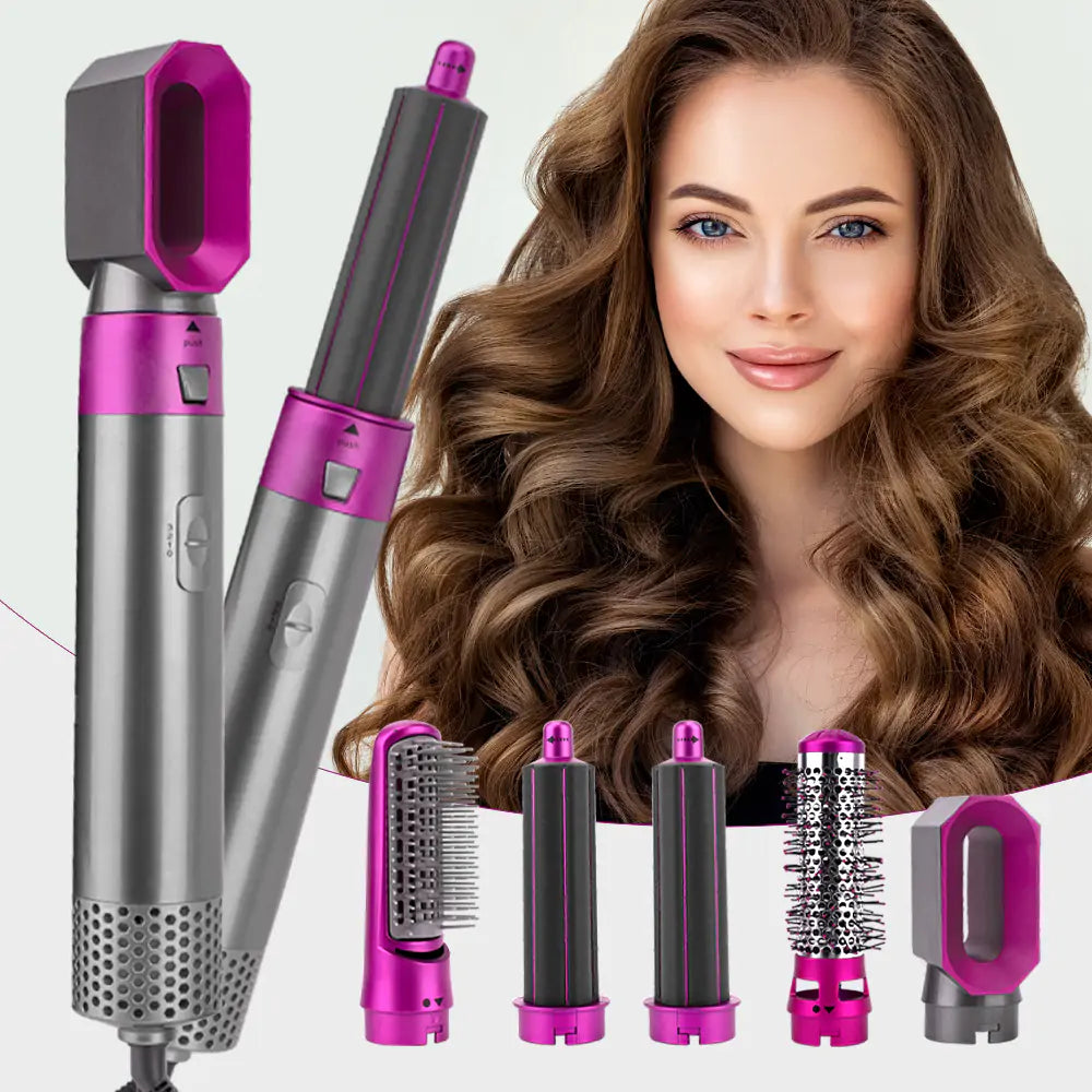 Styling Warmluftbürste Set mit Aufsätzen für Volumen & Glanz