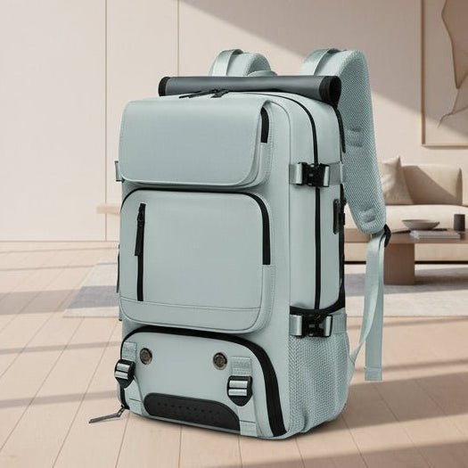 TRAVELMAX Pack - Large waterproof travel backpack with USB port 1