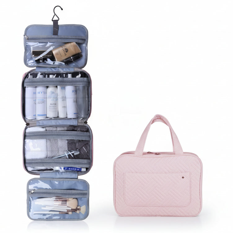 TRAVELTID – Kompakter Kosmetik-Organizer mit 4 Fächern 10