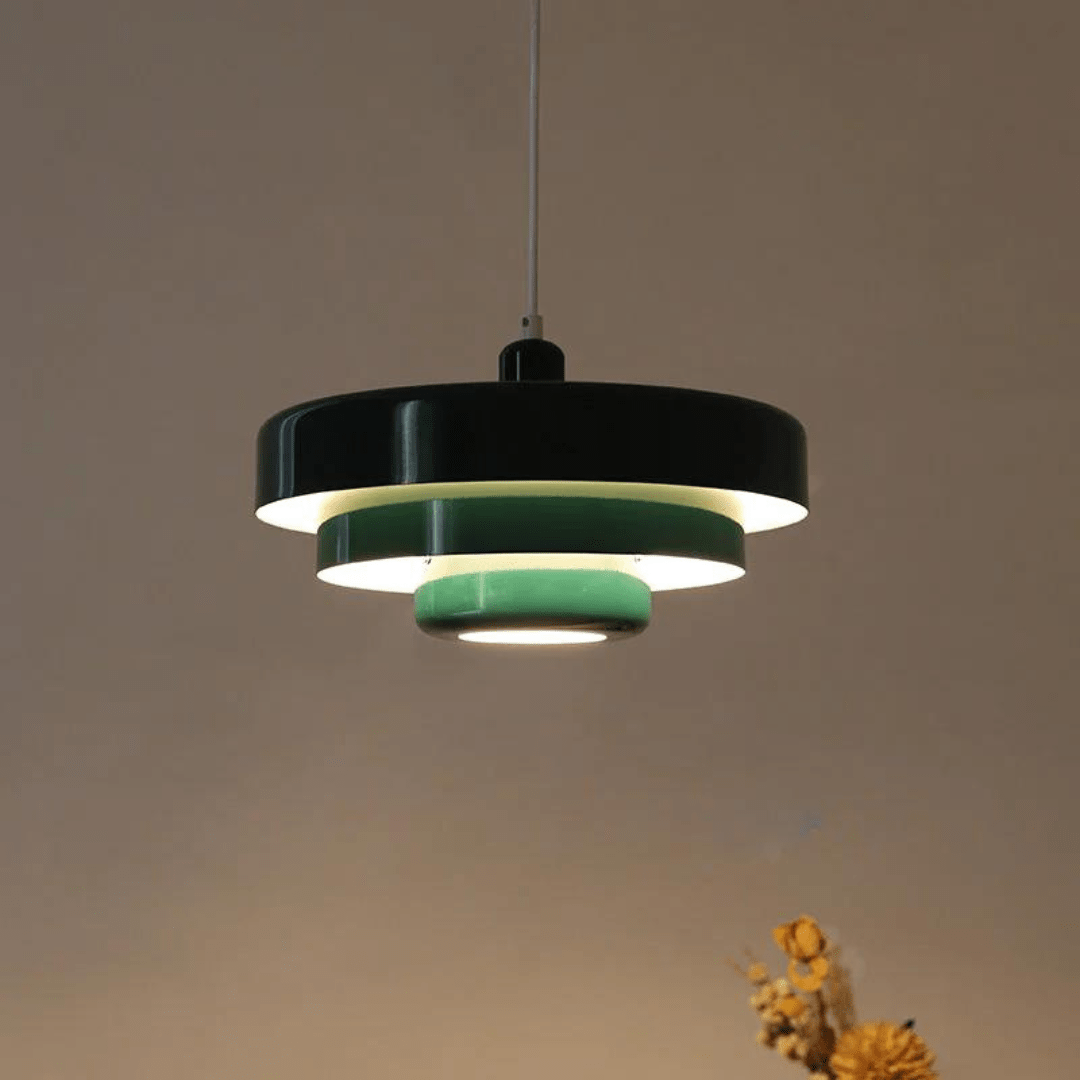 TRILORA – Elegant three-level pendant light in macaron colors 0
