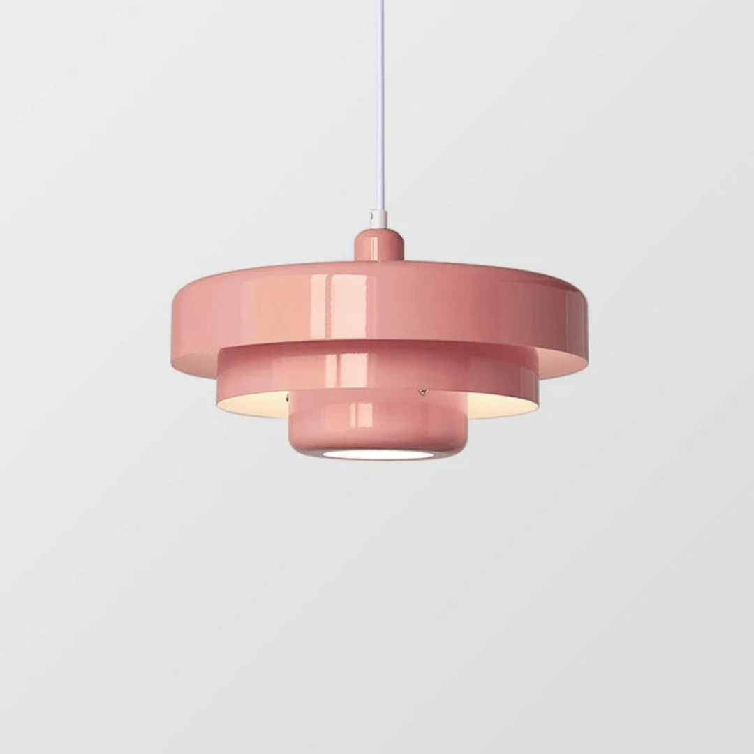 TRILORA – Elegant three-level pendant light in macaron colors 11