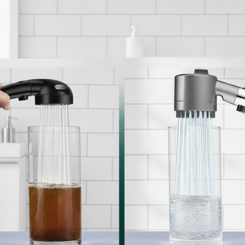 TURBOHEAD – High-Pressure Shower Head with Filter System for Clean Water 5