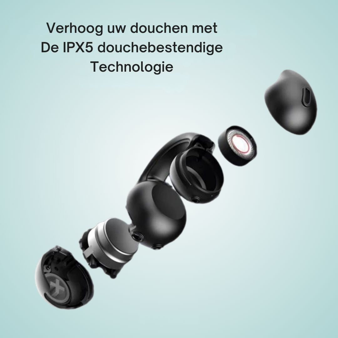 Audiora – Vodotěsné špunty do uší Bluetooth – pro sprchu a sport