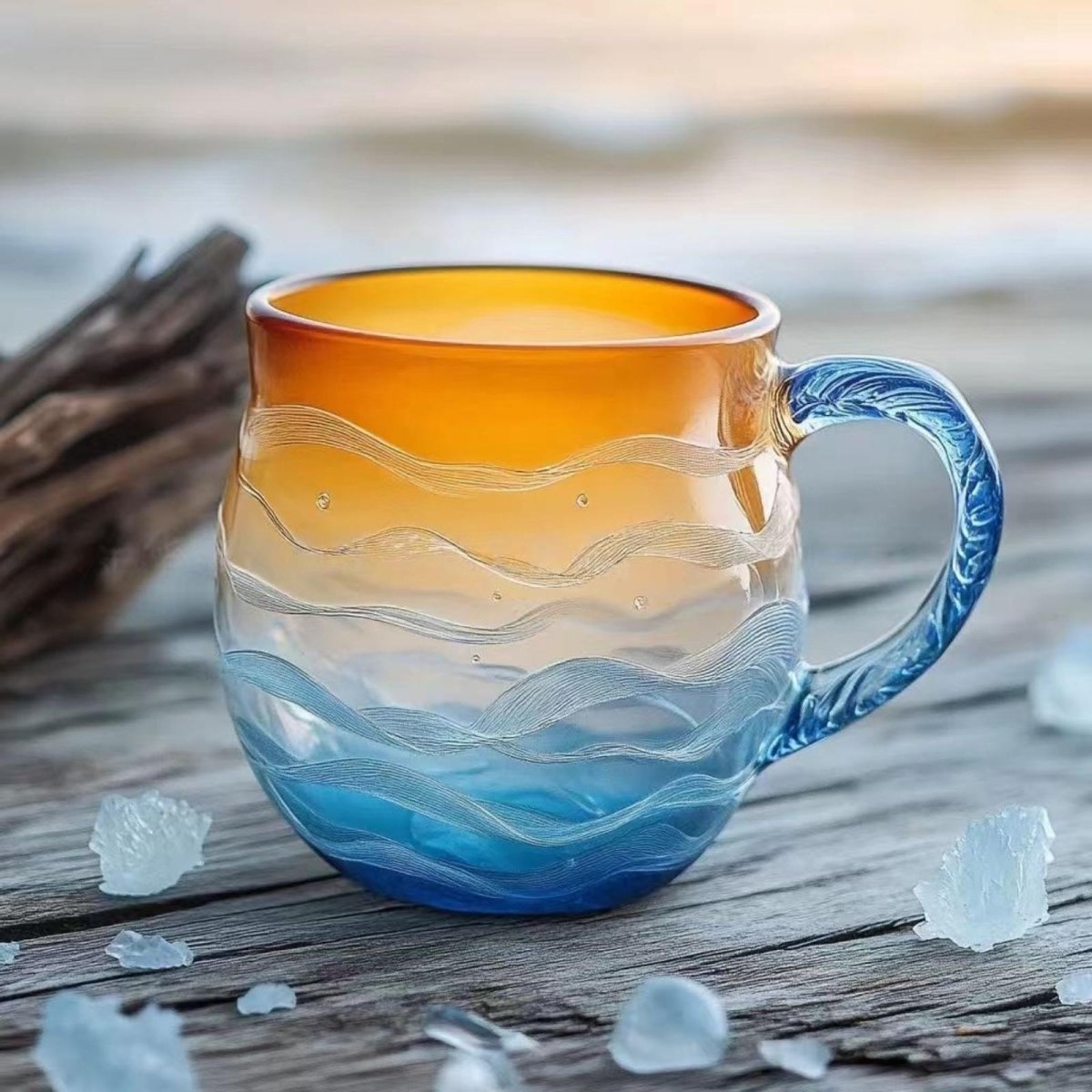 The Artisan Ocean Wave Mug 6